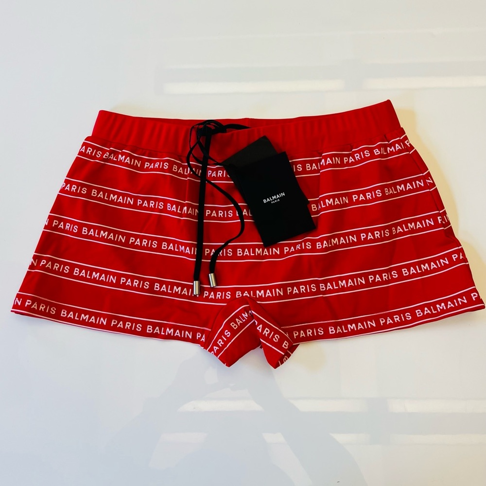 BALMAIN***Men’s Swim Trunks***Med.***$425